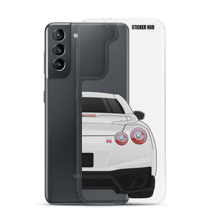 White R35 Nissan GTR - Samsung Case