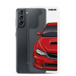 Red 09-14 Subaru WRX STI - Samsung Case