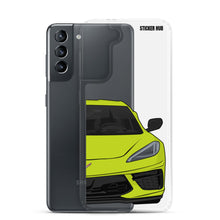 Load image into Gallery viewer, Accelerate Yellow C8 Corvette - Samsung Case