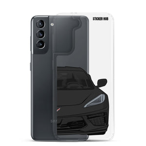 Black C8 Corvette - Samsung Case