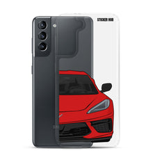 Load image into Gallery viewer, Torch Red C8 Corvette - Samsung Case