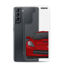 Load image into Gallery viewer, Crystal Red C7 Corvette Stingray - Samsung Case