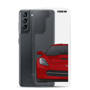 Crystal Red C7 Corvette Stingray - Samsung Case