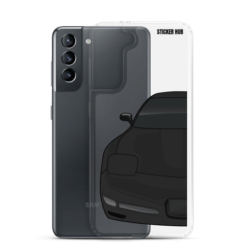 Black C5 Corvette Z06 - Samsung Case