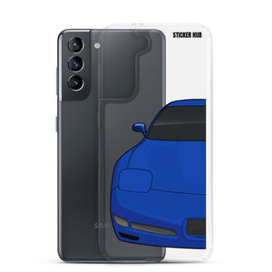 Electron Blue C5 Corvette Z06 - Samsung Case