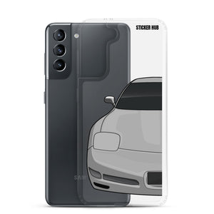 Silver C5 Corvette Z06 - Samsung Case