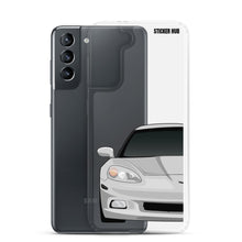 Load image into Gallery viewer, Silver C6 Corvette - Samsung Case