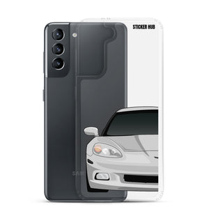 Silver C6 Corvette - Samsung Case