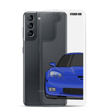 Load image into Gallery viewer, LeMans Blue C6 Corvette Z06 - Samsung Case