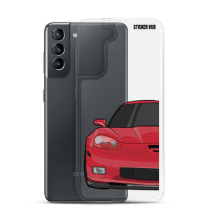 Victory Red C6 Corvette Z06 - Samsung Case