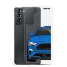 Load image into Gallery viewer, Blue 18-21 Mustang 5.0 - Samsung Case