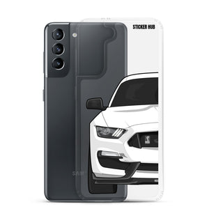 White Mustang GT350 - Samsung Case