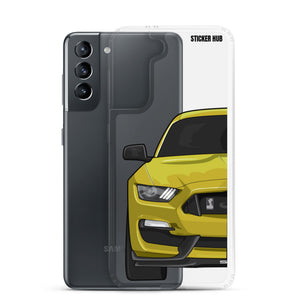 Yellow Mustang GT350 - Samsung Case