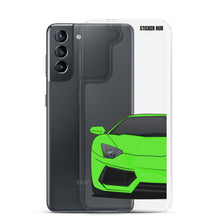 Load image into Gallery viewer, Green Lamborghini Aventadoor - Samsung Case