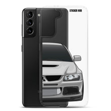 Load image into Gallery viewer, Silver Mitsubishi Evo - Samsung Case