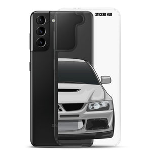 Silver Mitsubishi Evo - Samsung Case