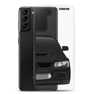 Black Mitsubishi Evo - Samsung Case