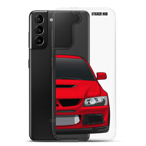 Red Mitsubishi Evo - Samsung Case