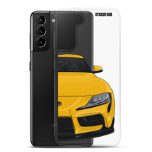 Load image into Gallery viewer, Yellow MKV Toyota Supra - Samsung Case