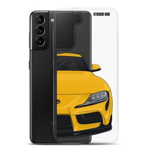 Yellow MKV Toyota Supra - Samsung Case