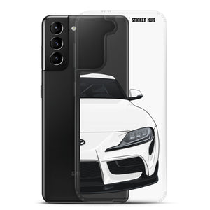 White MKV Toyota Supra - Samsung Case