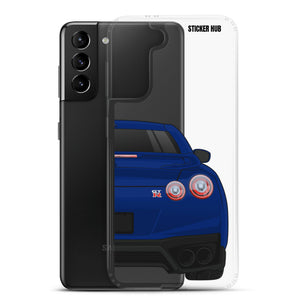 Deep Blue R35 Nissan GTR - Samsung Case