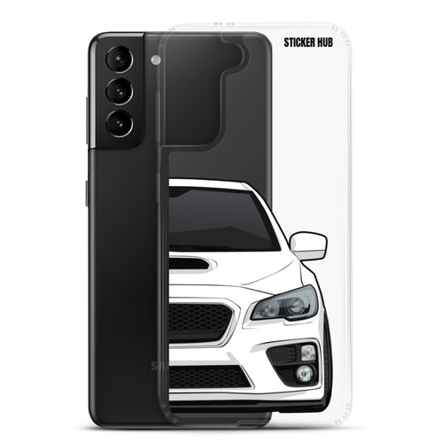 White 15-17 Subaru WRX STI - Samsung Case