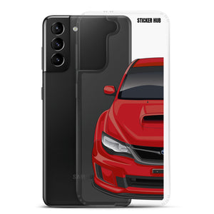 Red 09-14 Subaru WRX STI - Samsung Case