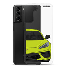 Load image into Gallery viewer, Accelerate Yellow C8 Corvette - Samsung Case