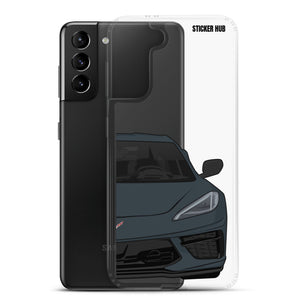 Shadow Gray C8 Corvette - Samsung Case