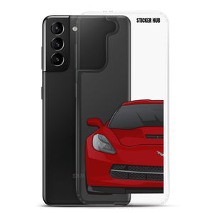 Crystal Red C7 Corvette Stingray - Samsung Case