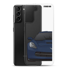 Load image into Gallery viewer, Night Race Blue C7 Corvette Stingray - Samsung Case