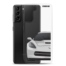 Load image into Gallery viewer, Silver C7 Corvette Stingray - Samsung Case