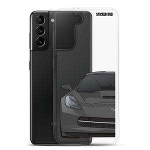 Gray C7 Corvette Stingray - Samsung Case