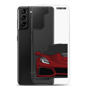 Long Beach Red C7 Corvette Zr1 - Samsung Case