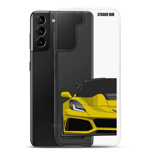 Yellow C7 Corvette Zr1 - Samsung Case