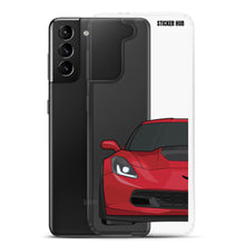 Load image into Gallery viewer, Torch Red C7 Corvette Z06 - Samsung Case