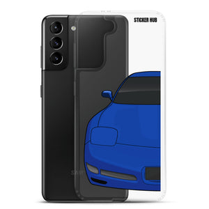 Electron Blue C5 Corvette Z06 - Samsung Case