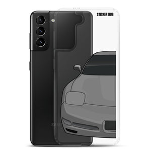 Pewter Gray C5 Corvette Z06 - Samsung Case