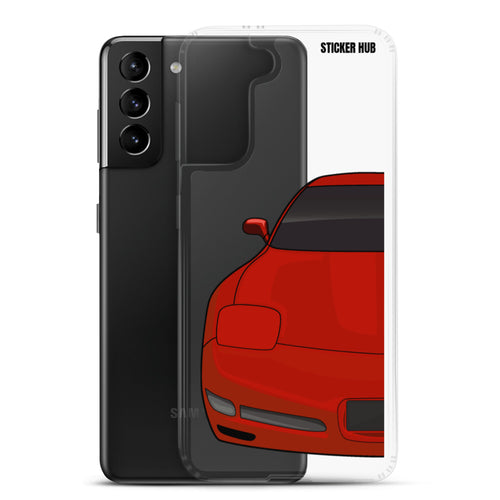 Torch Red C5 Corvette Z06 - Samsung Case