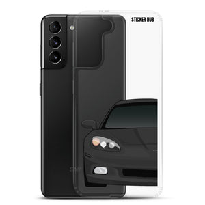 Black C6 Corvette - Samsung Case