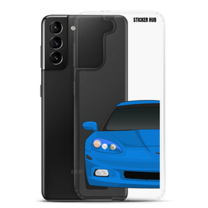 Jet Stream Blue C6 Corvette - Samsung Case