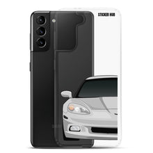 Load image into Gallery viewer, Silver C6 Corvette - Samsung Case