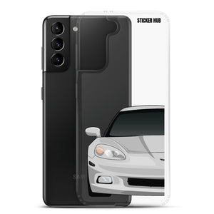 Silver C6 Corvette - Samsung Case