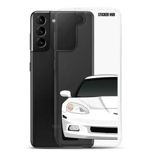 White C6 Corvette - Samsung Case