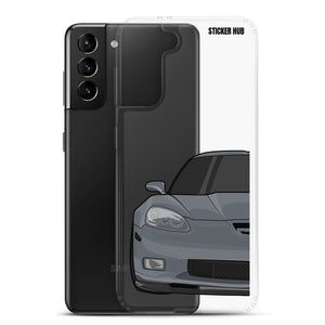 Cyber Gray C6 Corvette Z06 - Samsung Case