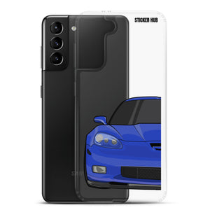 LeMans Blue C6 Corvette Z06 - Samsung Case