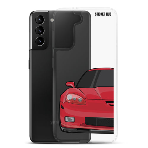 Victory Red C6 Corvette Z06 - Samsung Case