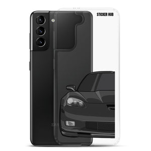 Black C6 Corvette Z06 - Samsung Case