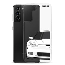 Load image into Gallery viewer, White C6 Corvette Z06 - Samsung Case